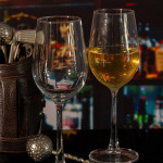 Set Of 6 Glass Wine Tumblers