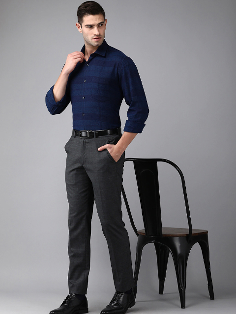 Navy blue formal on sale dress for men