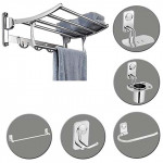 Plantex Bathroom Accessories- Stainless Steel 6pcs Bathroom Organizer Set
