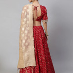 Indian Lehenga Choli Set with Dupatta